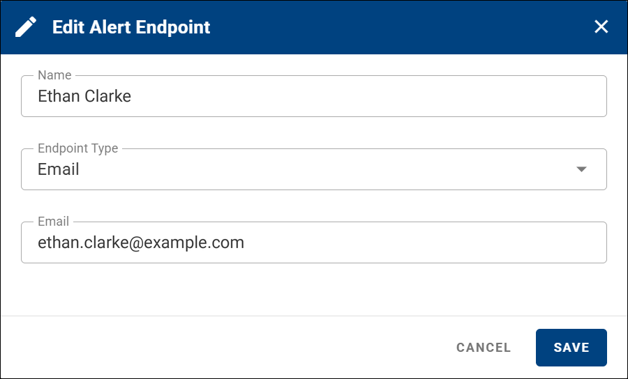 Edit endpoint