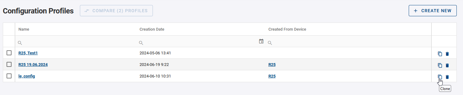 Config Profile Compare