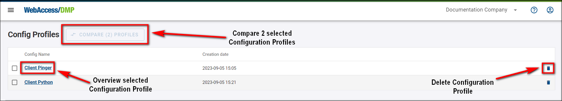 Config Profile Compare