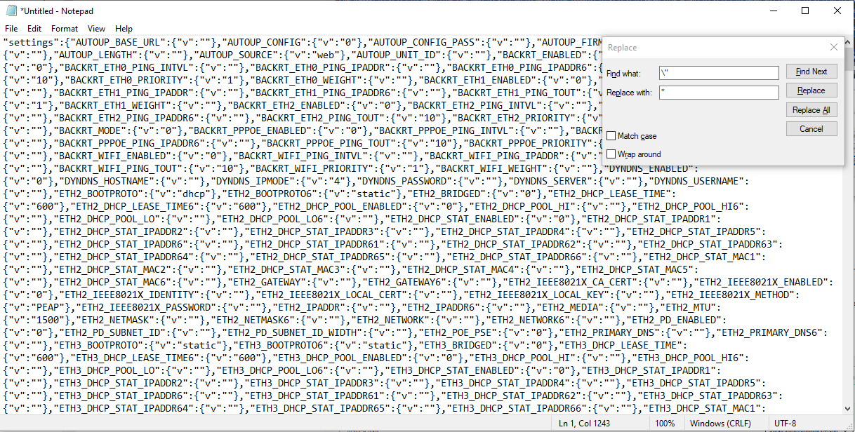 Config Profile API