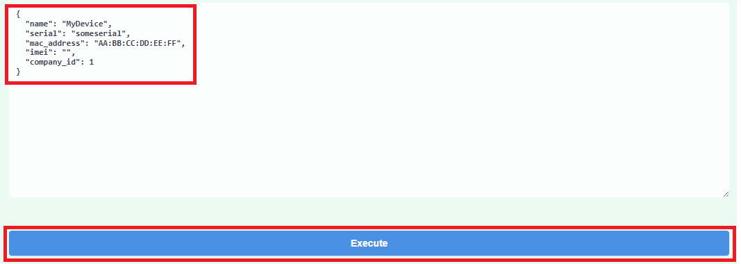 Endpoint Execute 2