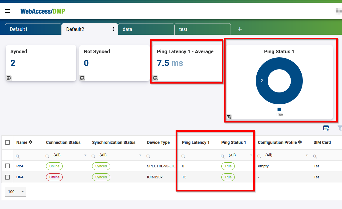 CSV export