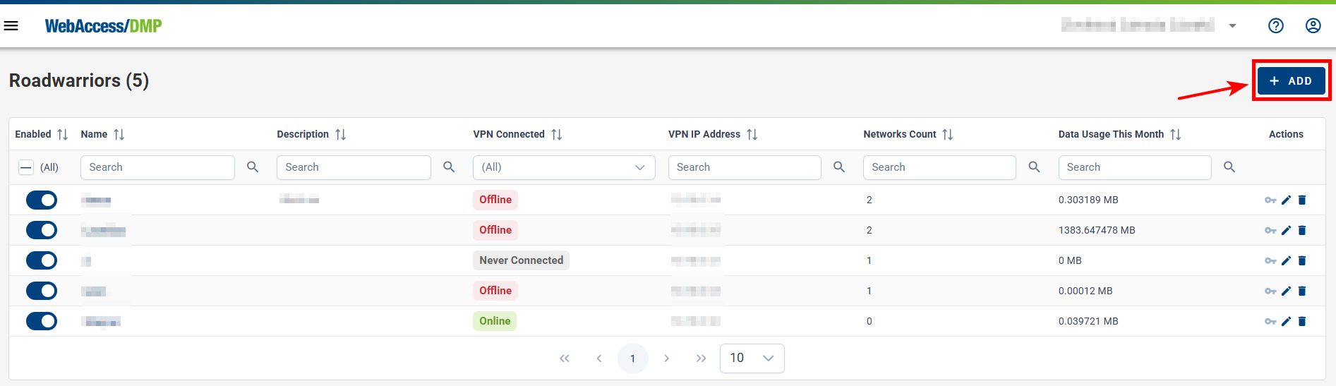 VPN Road Warriors