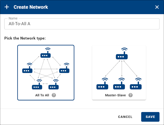 Adding a VPN network